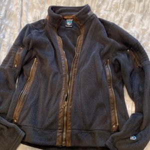 Ladies Kuhl Jacket with leather highlights perfect condition